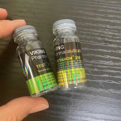 El color Vial Labels esteroide farmacéutico ISO de Art Paper CMYK aprobó
