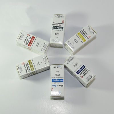 Color 10ml biodegradable Vial Boxes For Medicine Packaging de Pantone