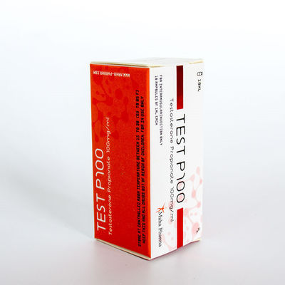 Longitud olográfica farmacéutica de 10ml Vial Boxes 25m m para el propionato de la testosterona