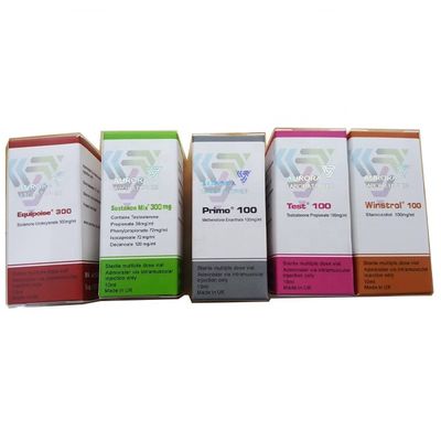 altura Vial Box Packaging, cajas de empaquetado de los 6cm de la botella plegable