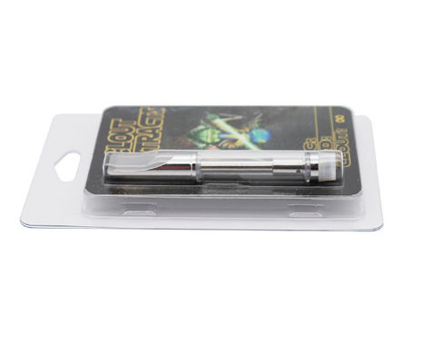 tarjeta de 200gsm Art Paper Silver Hologram Blister que empaqueta para Pen Cbd
