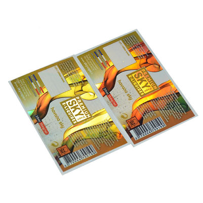 anchura Vial Labels Fake Resistant esteroide farmacéutico de 70m m