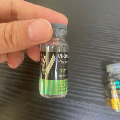 El color Vial Labels esteroide farmacéutico ISO de Art Paper CMYK aprobó