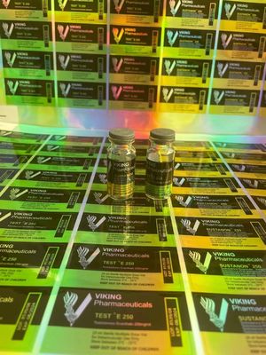 El color Vial Labels esteroide farmacéutico ISO de Art Paper CMYK aprobó