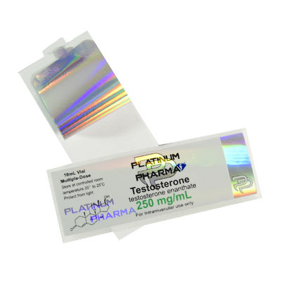 Etiquetas falsas antis de la botella 15ml, etiquetas impermeables de la botella del color de PMS