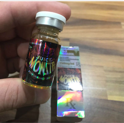 Etiquetas de la botella del papel 10ml del laser, etiqueta imprimible de la prescripción del color de Pantone