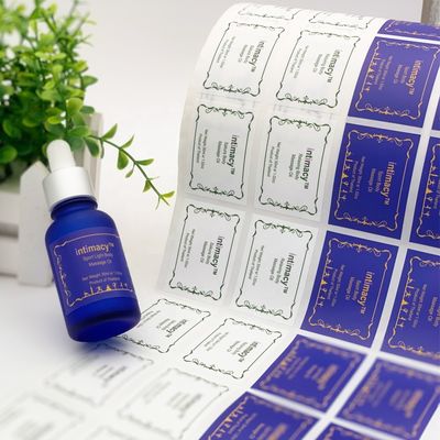 Certificación de impresión ULTRAVIOLETA de la etiqueta ISO14001 de la botella de píldora de la prescripción
