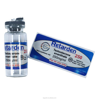 Vidrio de impresión falso anti Vial Labels For Medicine Bottle de 30x84m m