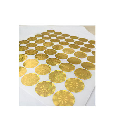 Holograma falsificado anti Vial Label Digital Printing Hologram Vial Label
