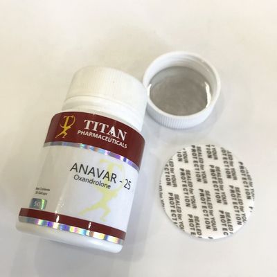 Las etiquetas autas-adhesivo rojas de la botella de píldora de la anchura de 75m m engrasan rectangular resistente