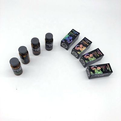 Etiquetas de la botella de píldora del color de Pantone, agua anti 10ml Vial Labels
