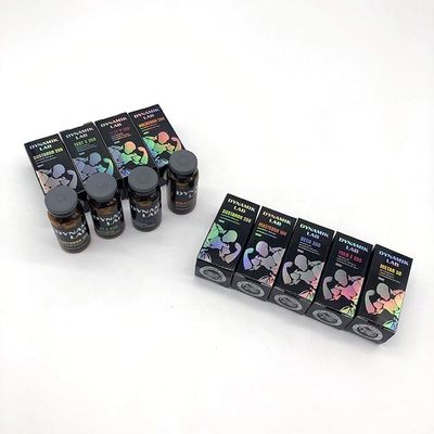 Etiquetas de la botella de píldora del color de Pantone, agua anti 10ml Vial Labels