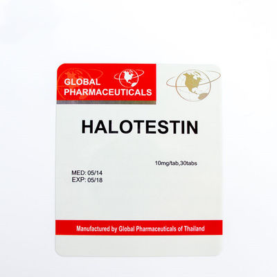 Etiquetas engomadas de impresión ULTRAVIOLETA del holograma de la seguridad de los 3.6x7.5cm para la botella de píldora