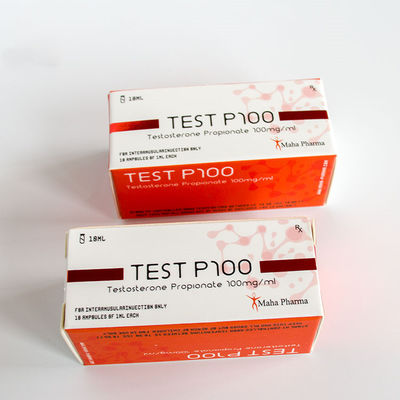 Longitud olográfica farmacéutica de 10ml Vial Boxes 25m m para el propionato de la testosterona