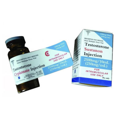 Acabamiento ULTRAVIOLETA de cristal de Vial Labels With Spot de la farmacia disponible