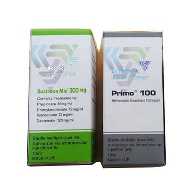 altura Vial Box Packaging, cajas de empaquetado de los 6cm de la botella plegable