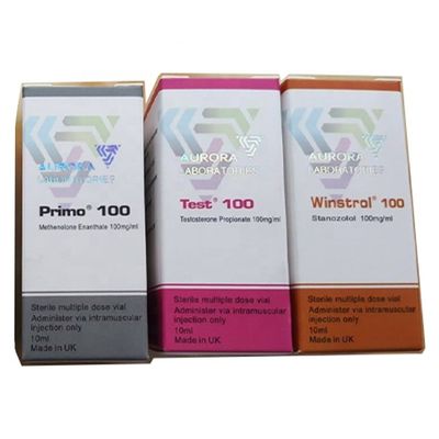 altura Vial Box Packaging, cajas de empaquetado de los 6cm de la botella plegable