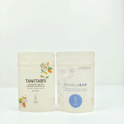 Bolso Ziplock del papel de aluminio del PE, bolso de empaquetado biodegradable de la categoría alimenticia