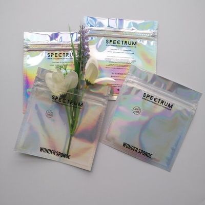 Bolsa de sellado caliente del papel de aluminio del bolso del papel de aluminio del Ziplock del color de CMYK
