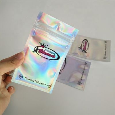 Bolsa de sellado caliente del papel de aluminio del bolso del papel de aluminio del Ziplock del color de CMYK