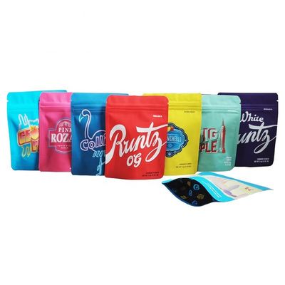 Bolsas resistentes de la cerradura de la cremallera del papel de aluminio 16C de humedad para la mala hierba de Mylar