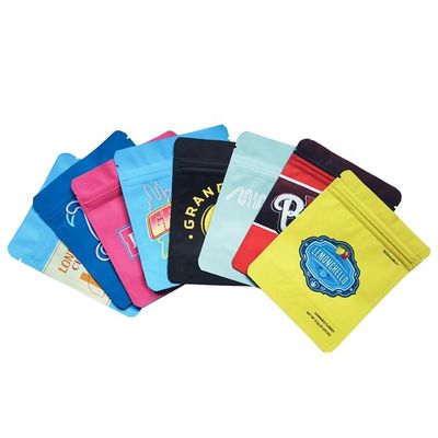 Bolsas resistentes de la cerradura de la cremallera del papel de aluminio 16C de humedad para la mala hierba de Mylar