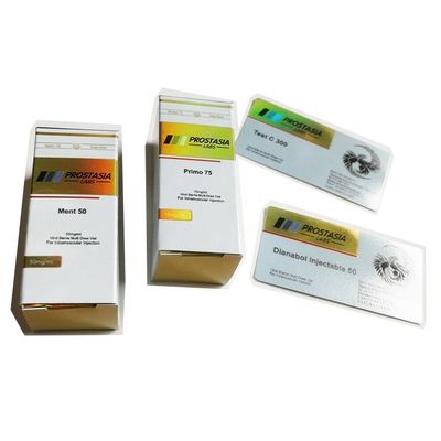 Capa ULTRAVIOLETA 10ml Vial Boxes, cajas de empaquetado de la cartulina blanca 300gsm