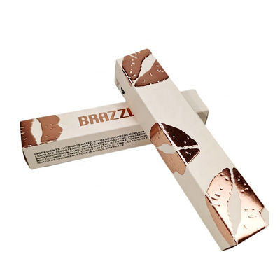 300g/M2 caja de papel cosmética, Matt Lamination Lipstick Paper Box