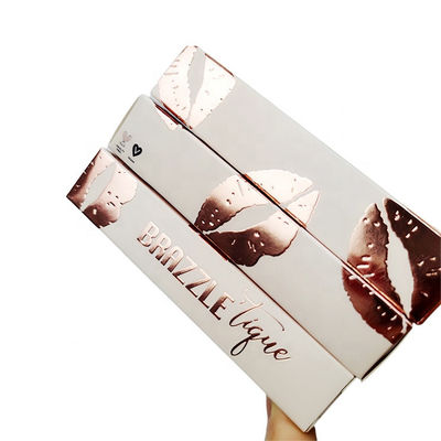 300g/M2 caja de papel cosmética, Matt Lamination Lipstick Paper Box