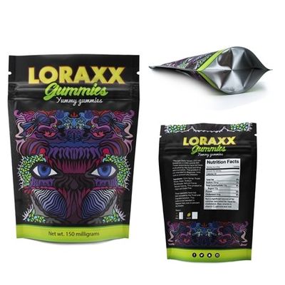 El bolso del papel de aluminio del Ziplock del color de Pantone, huele los bolsos de Canabis Mylar de la prueba