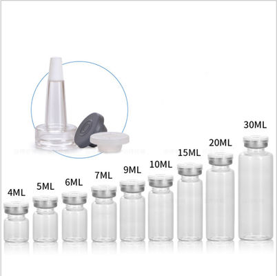 Botella farmacéutica de cristal de los frascos 2ml de la medicina transparente pequeña