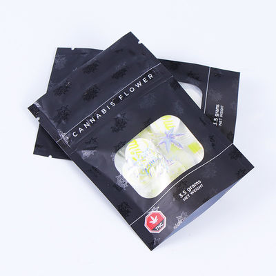 Bolsa Ziplock laminada olográfica ULTRAVIOLETA, bolsos reutilizables del holograma del papel de aluminio para las tabletas orales