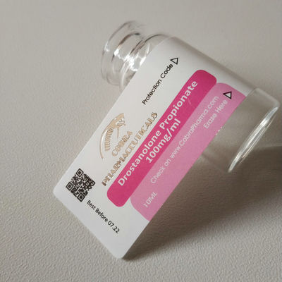 Grado de plata Vial Labels esteroide de Pharma de la hoja de oro