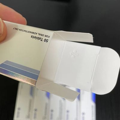 Winstrol hace tabletas la impresión de la caja de papel, sellando la hoja de plata grabó en relieve las cajas de la píldora de la medicina
