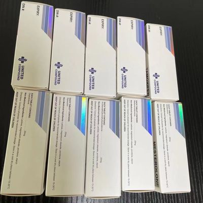 Winstrol hace tabletas la impresión de la caja de papel, sellando la hoja de plata grabó en relieve las cajas de la píldora de la medicina